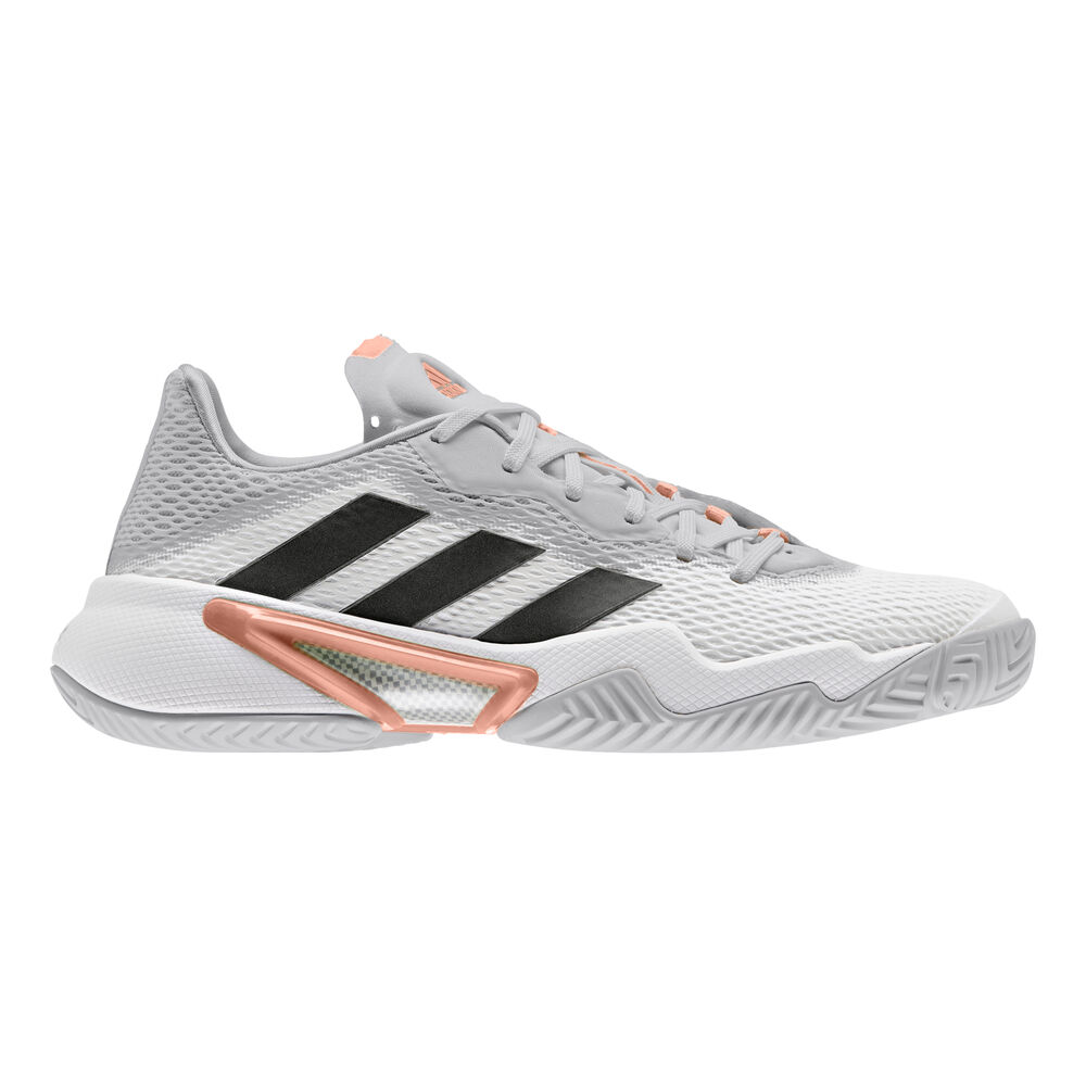 adidas Barricade Chaussures Toutes Surfaces Femmes - Blanc , Gris