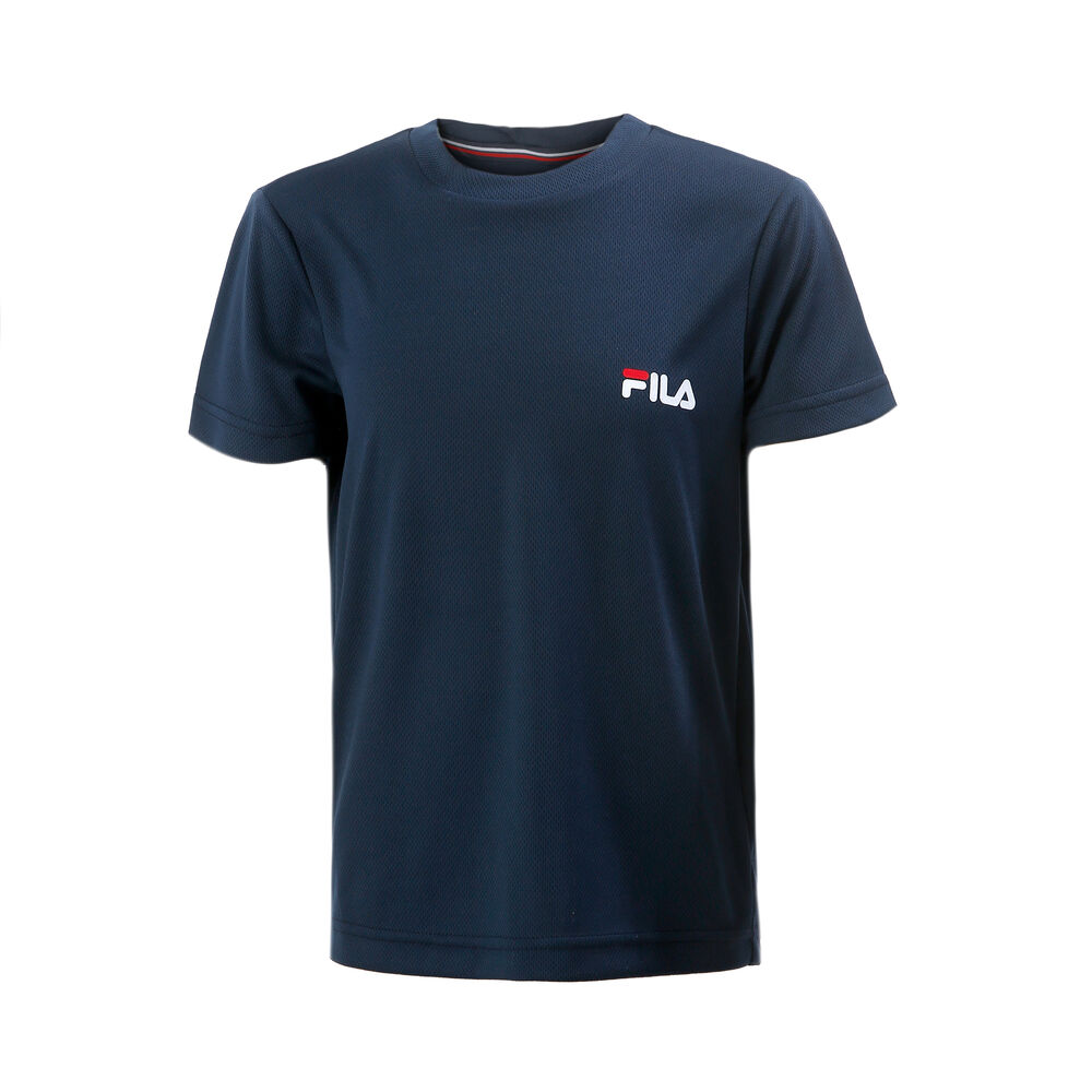 Fila Logo Small Garçons - Bleu , Blanc