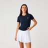 Ace Slim T-shirt Femmes-Bleu Foncé