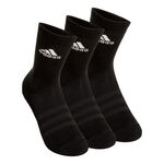 Vêtements adidas adidas Sportswear Crew Chaussettes De Sport Pack De 3-Noir,Blanc