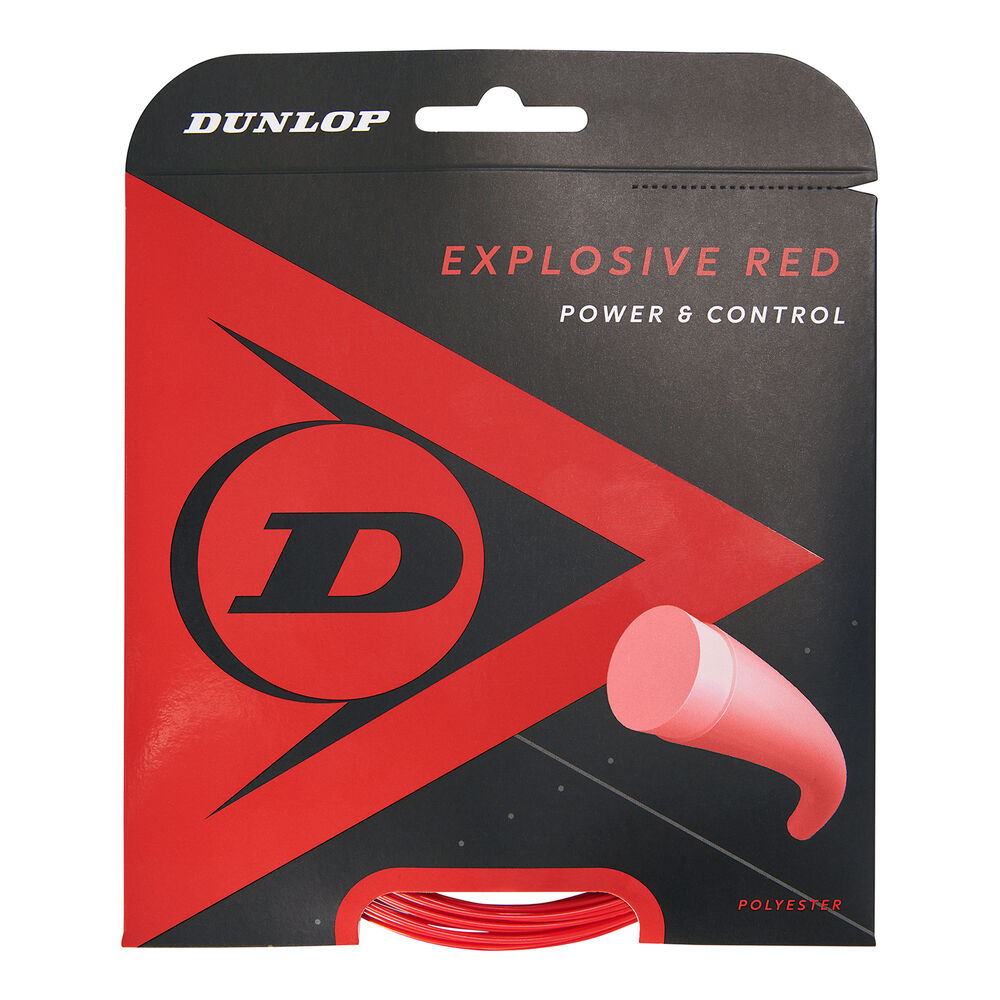 Dunlop Explosive Cordage En Garniture 12m - Rouge