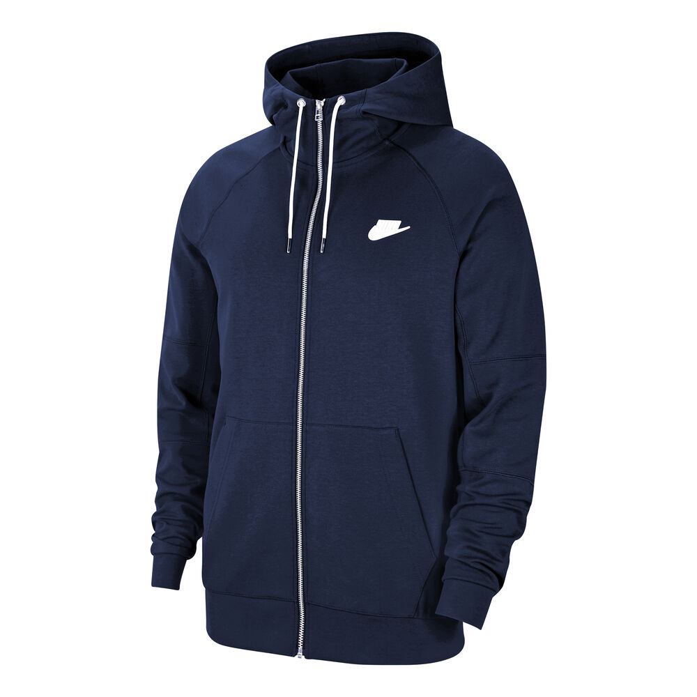 Nike Modern Full Zip Gilet En Coton Hommes - Bleu Foncé