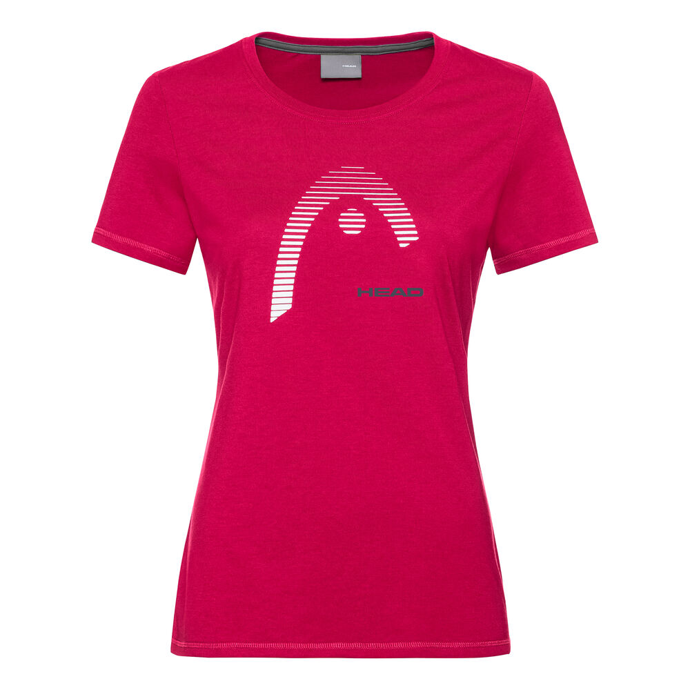 HEAD Lara T-shirt Femmes - Pink , Blanc