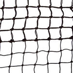 &Eacute;quipement court de tennis Tegra Tegra Top Spin Filet De Tennis 2,5mm Renforc&eacute; De Maille Double Sur 5 Rangs-Noir