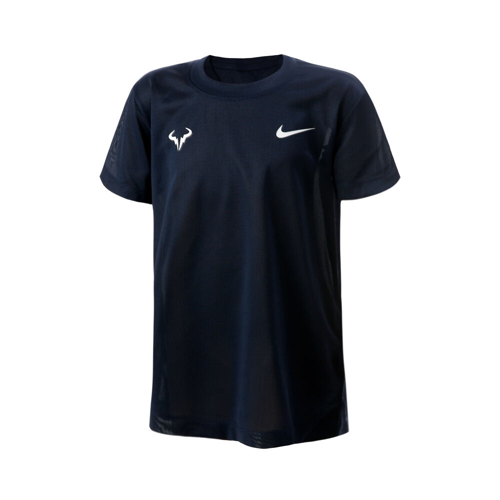 Nike Rafael Nadal Dri-Fit T-shirt Enfants - Bleu Foncé , Blanc