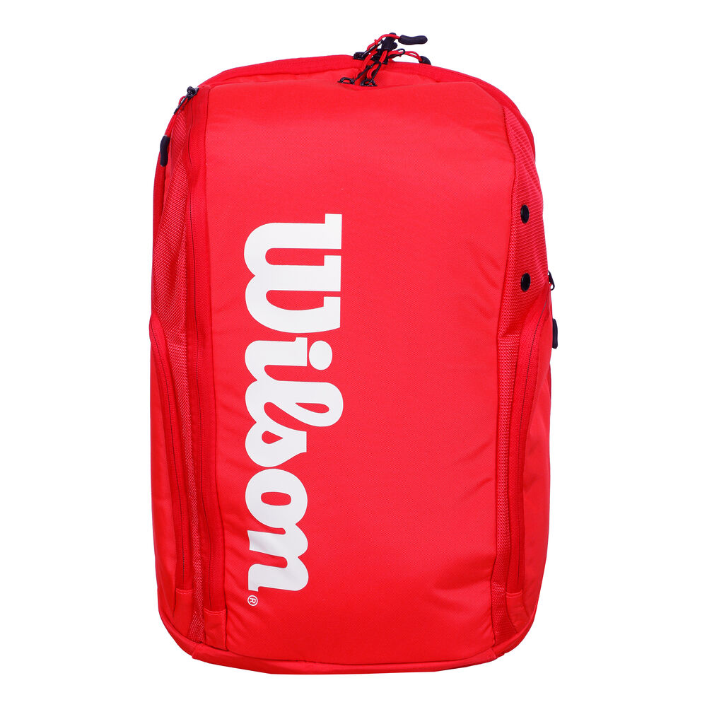Wilson Super Tour Pro Staff Sac à Dos - Rouge , Blanc