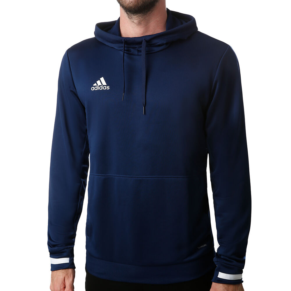 adidas T19 Sweat à Capuche Hommes - Bleu Foncé , Blanc