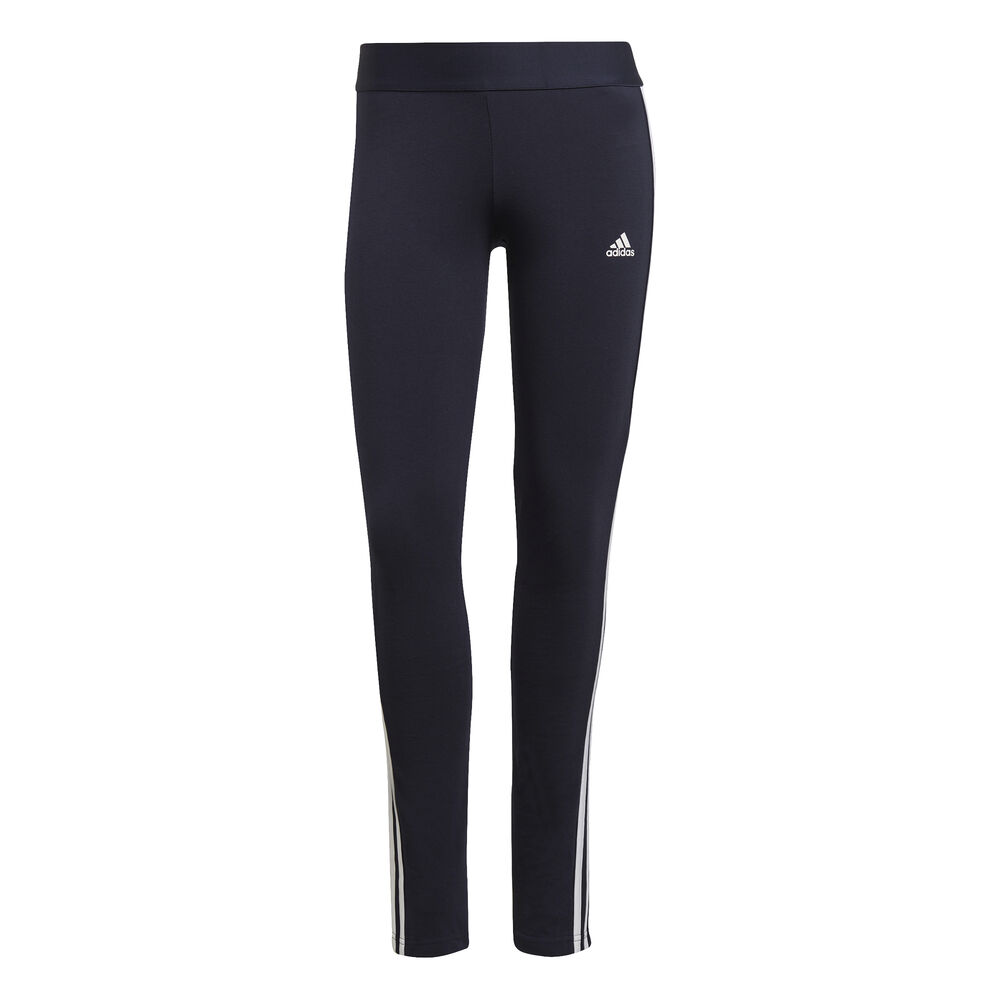 adidas 3-Stripes Collant Tight Femmes - Bleu Foncé , Blanc