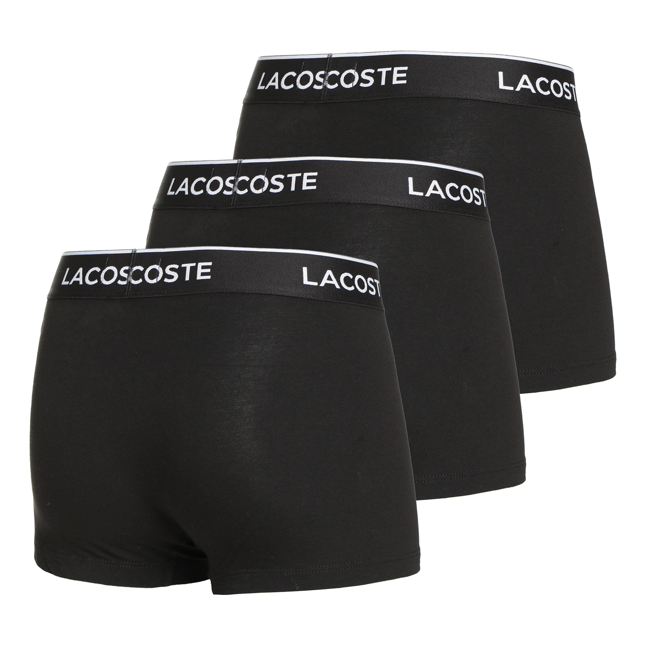 Buy Lacoste Essential Calecon Pack De 3 Hommes Noir online Tennis Point FR