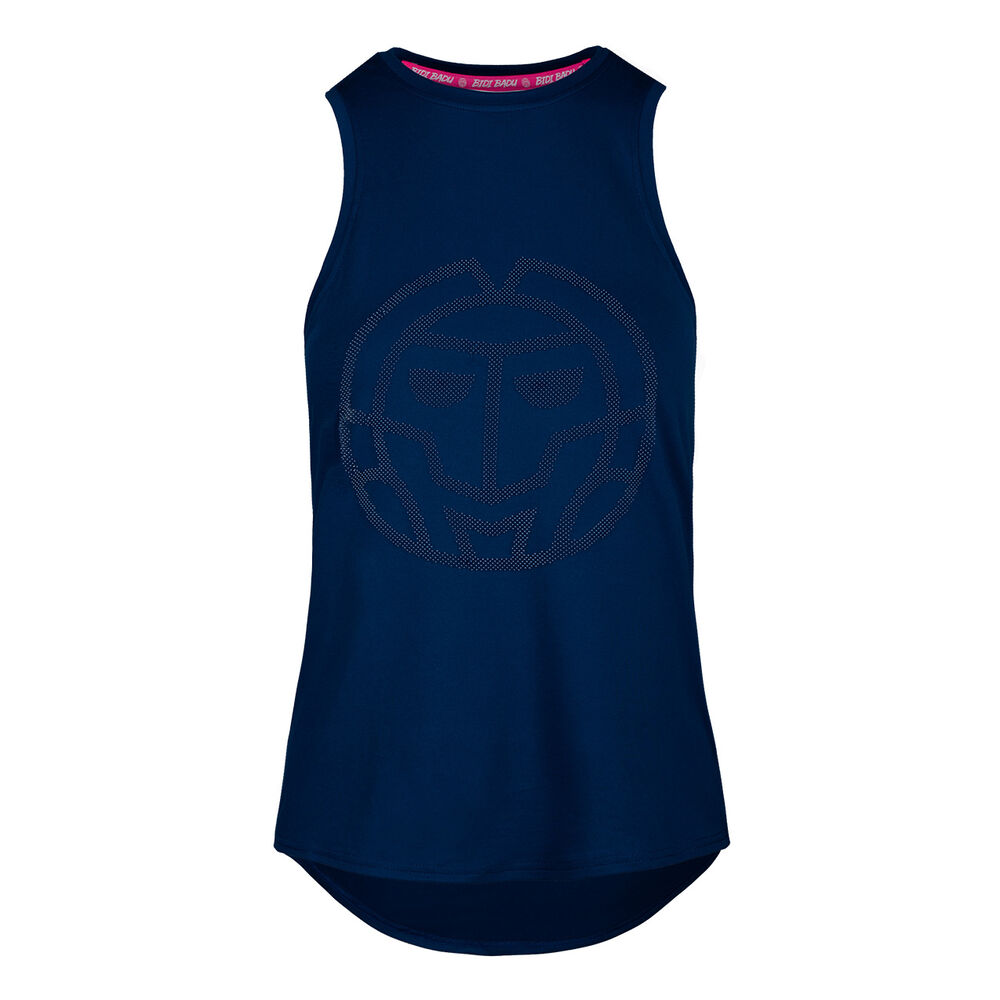 BIDI BADU Armilla Lifestyle Débardeur Tank Top Femmes - Bleu Foncé , Bleu