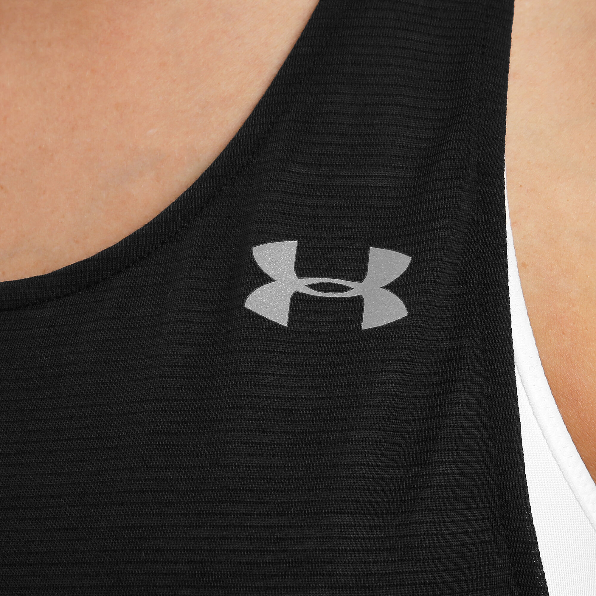 Under Armour STREAKER SINGLET - Débardeur - black/noir 