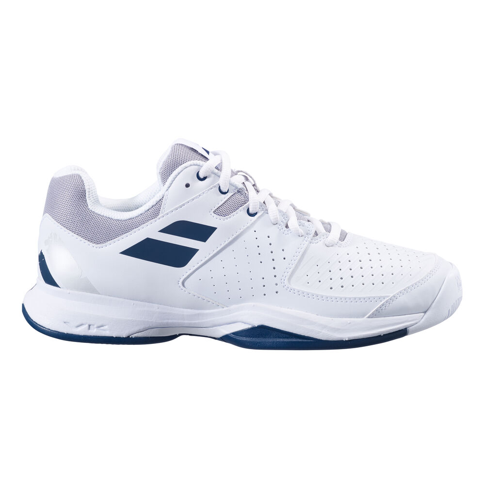 Babolat Pulsion Chaussures Toutes Surfaces Hommes - Blanc , Bleu Foncé