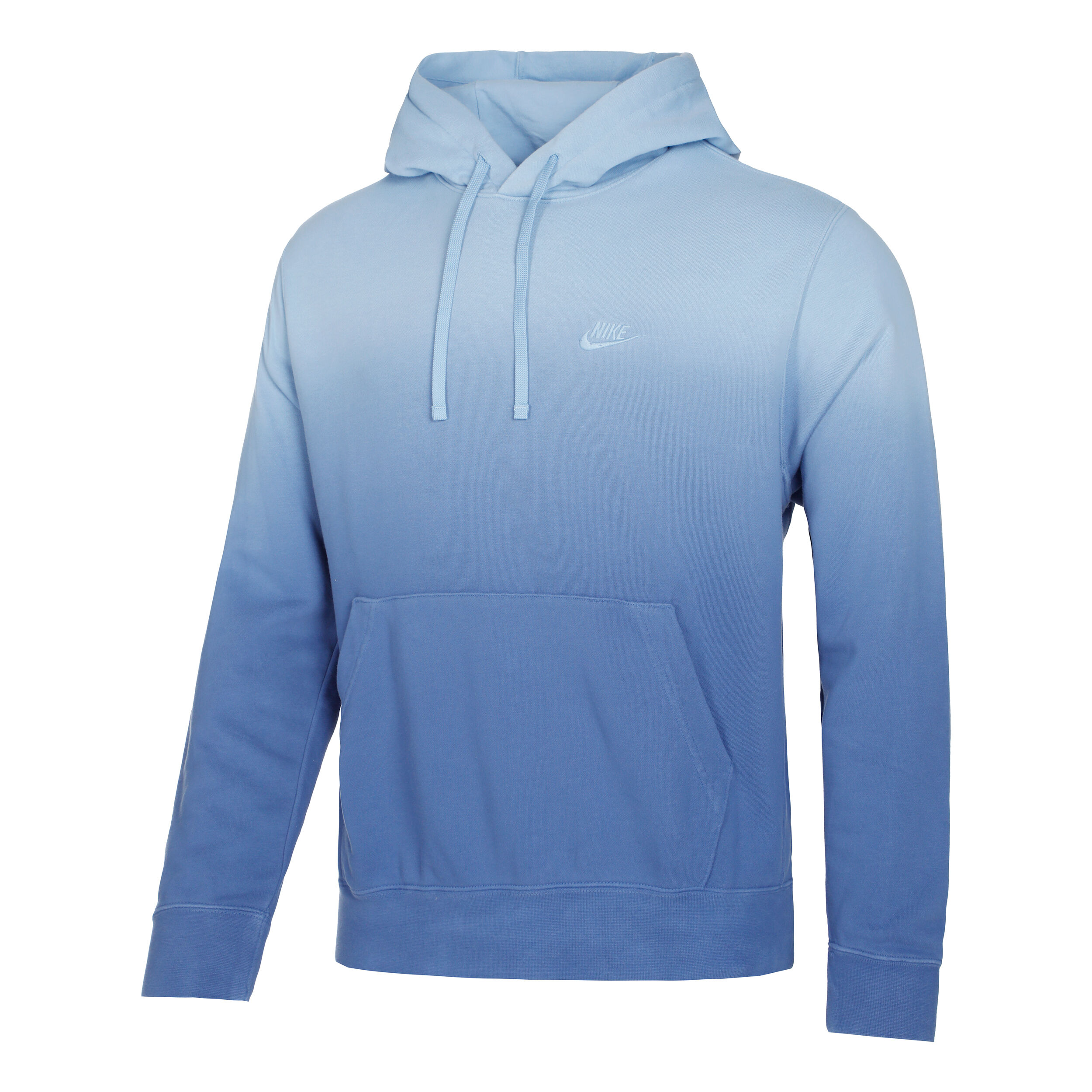 Buy Nike Club French Terry Dip Dyed Sweat A Capuche Hommes Bleu online Tennis Point FR