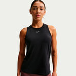 V&ecirc;tements Nike Nike One Dri-Fit D&eacute;bardeur tank top Femmes-noir, blanc