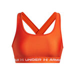Vêtements Under Armour Under Armour Crossback Mid Soutien-gorge sport Femmes - blanc, 