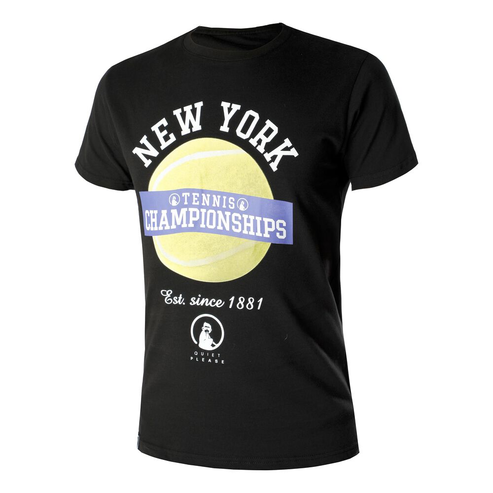 Quiet Please New York T-shirt Hommes - Noir , Multicouleur