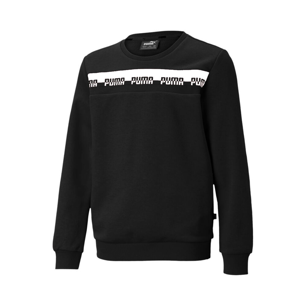 Puma Amplified Aop Sweat-Shirt Garçons - Noir , Blanc