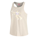 V&ecirc;tements BIDI BADU BIDI BADU Paris 2025 Chill D&eacute;bardeur Tank Top Femmes-Beige