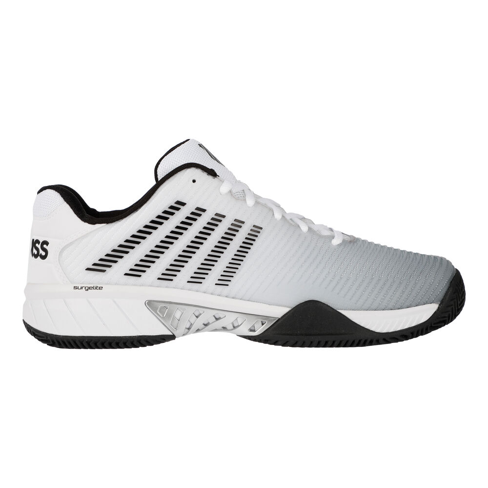 K-Swiss Hypercourt Express 2 HB Chaussure Terre Battue Hommes - Blanc , Noir