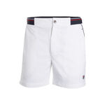 V&ecirc;tements Fila Fila Core Stephan Shorts Hommes-Blanc,Bleu Fonc&eacute;