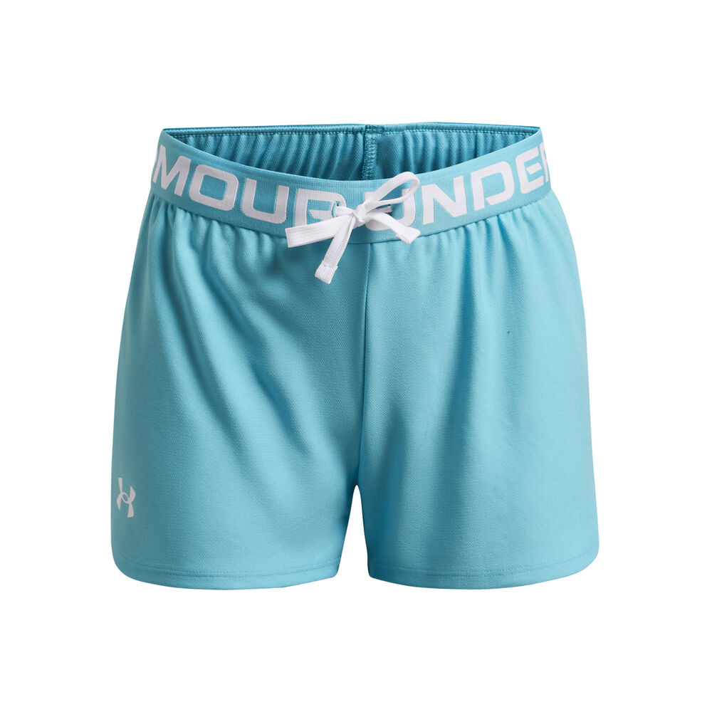 Under Armour Play Up Solid Shorts Filles - Bleu Clair , Blanc