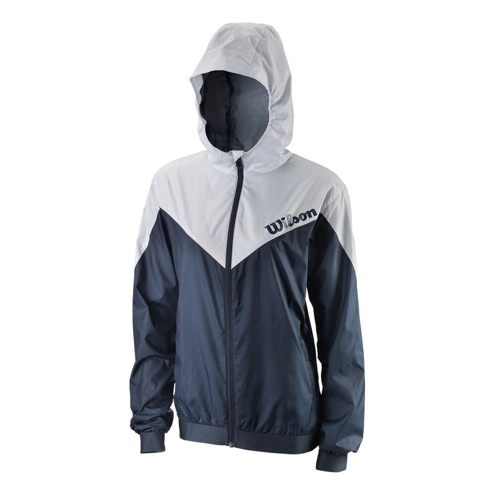 Wilson Go To Woven Veste De Survêtement Hommes - Bleu Foncé , Blanc