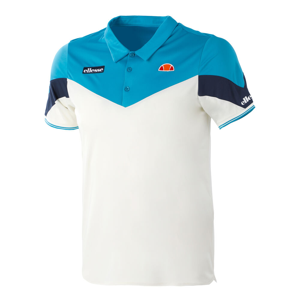 Ellesse Viper Polo Hommes - Crème , Bleu