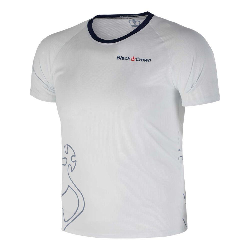 Black Crown Indiana Tee T-shirt Hommes - Blanc , Bleu Foncé