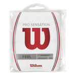 Surgrips Wilson Wilson Pro Overgrip Sensation Pack De 12-Blanc
