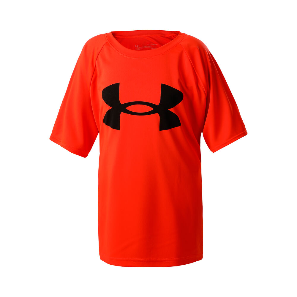 Under Armour Tech Big Logo T-shirt Garçons - Rouge , Noir