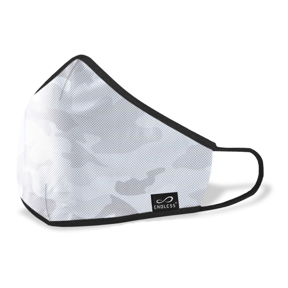 Endless Safe Mask Inklusive 2 Filter Masque De Protection Facial - Gris Clair , Gris