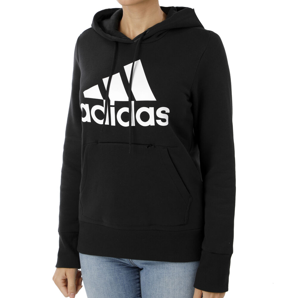 adidas Badge Of Sport Sweat à Capuche Femmes - Noir , Blanc