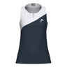 Spirit D&eacute;bardeur tank top Femmes - bleu fonc&eacute;, blanc