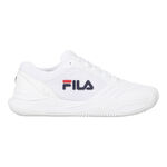 Chaussures de tennis Fila Fila Axilus 3 Chaussure Terre Battue Femmes-Blanc,Bleu Foncé