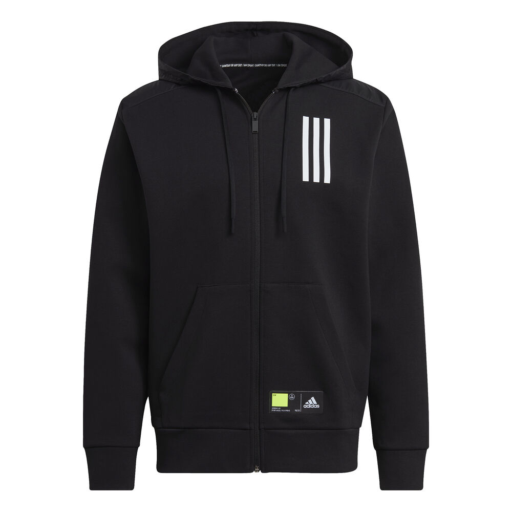 adidas Overlay Gilet En Coton Hommes - Noir , Blanc