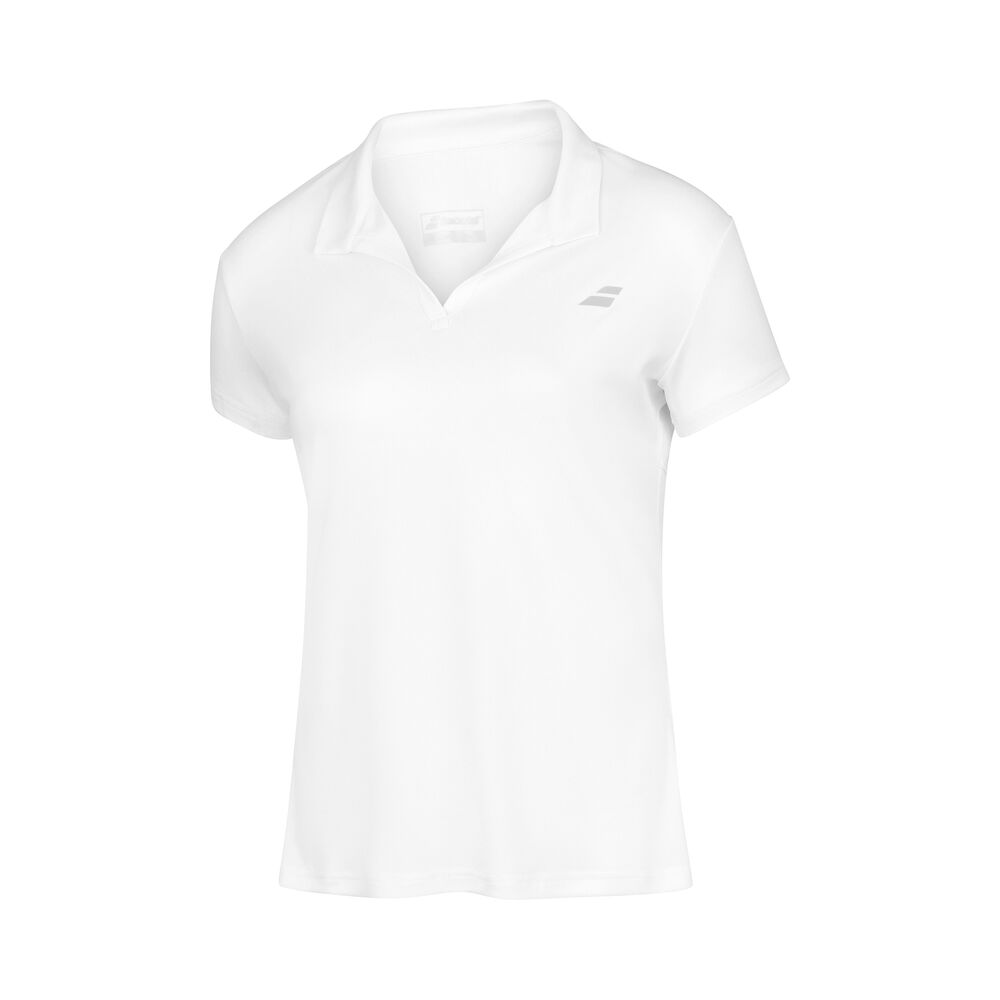 Babolat Play Polo Filles - Blanc , Gris