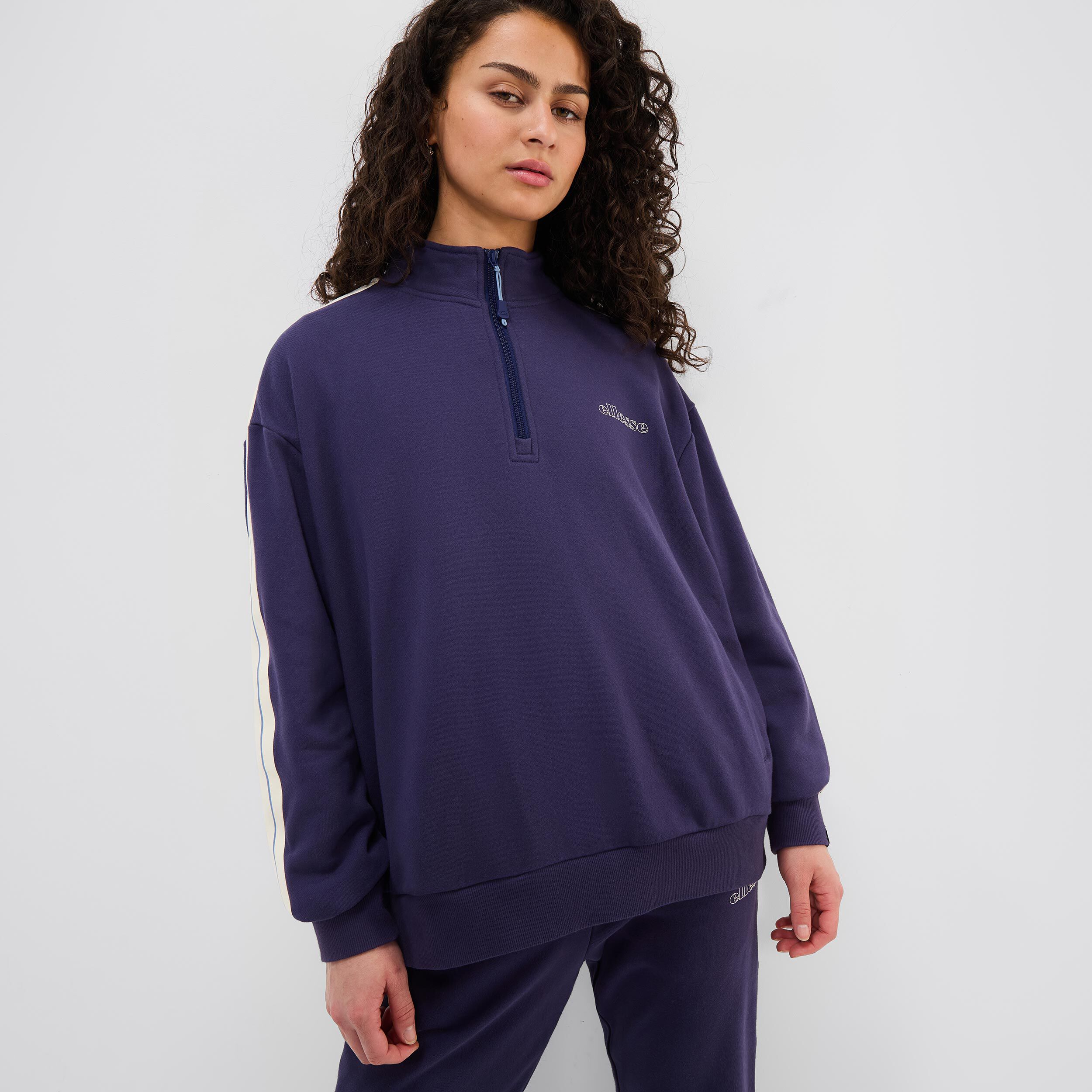 Ellesse half zip sweatshirt shop