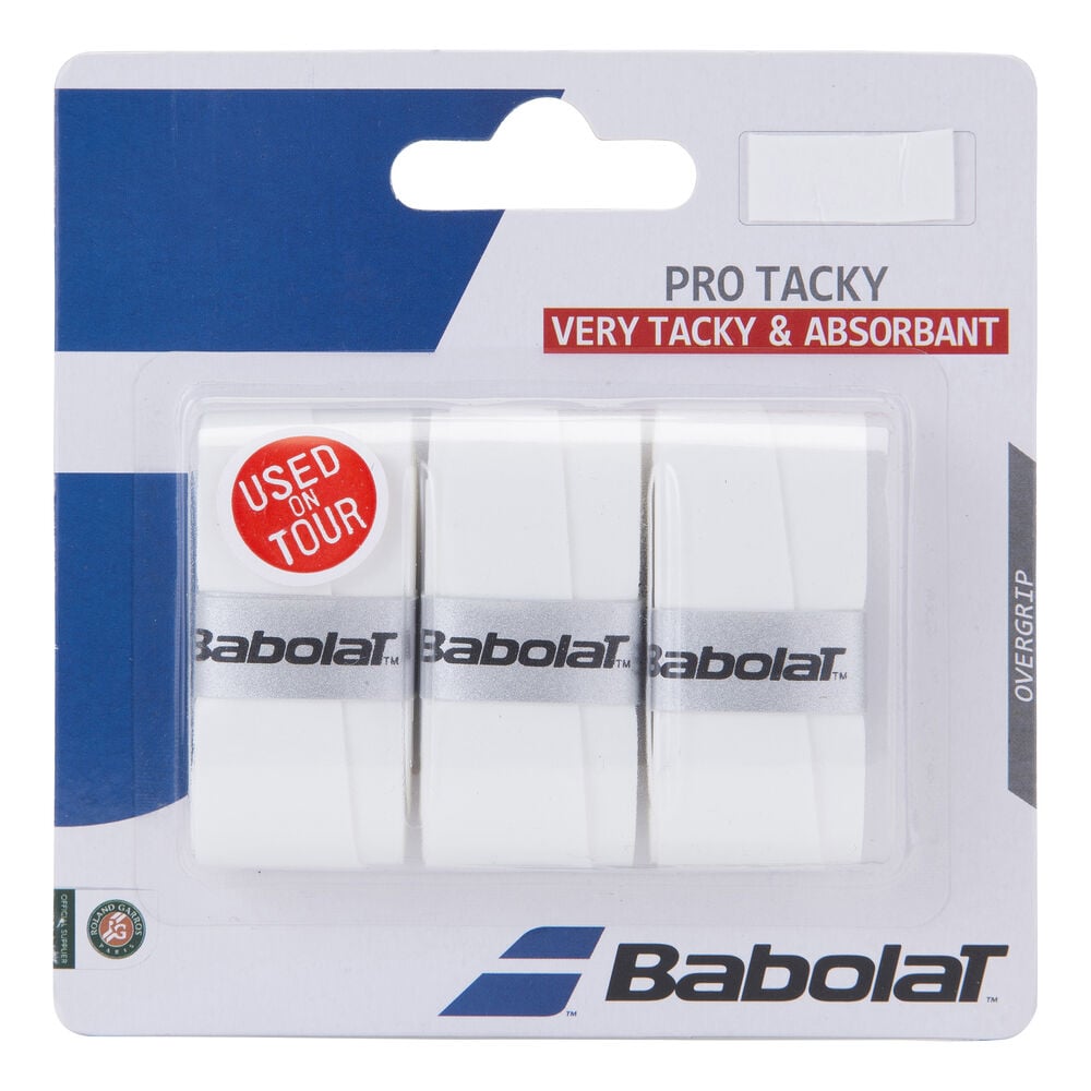 Babolat Pro Tacky Pack De 3 - Blanc
