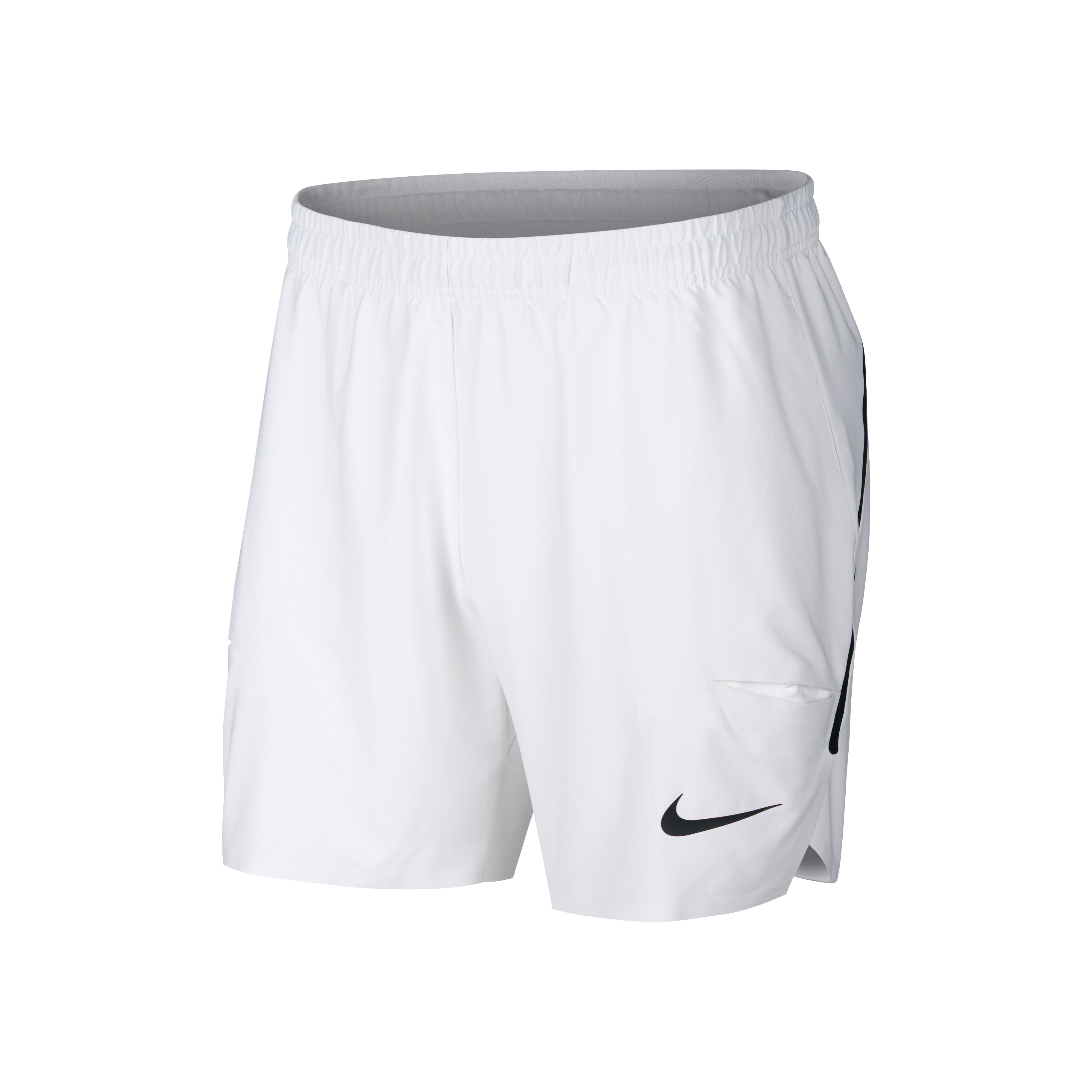 Buy Nike Roger Federer Court Flex Ace Shorts Hommes Blanc Noir online Tennis Point FR