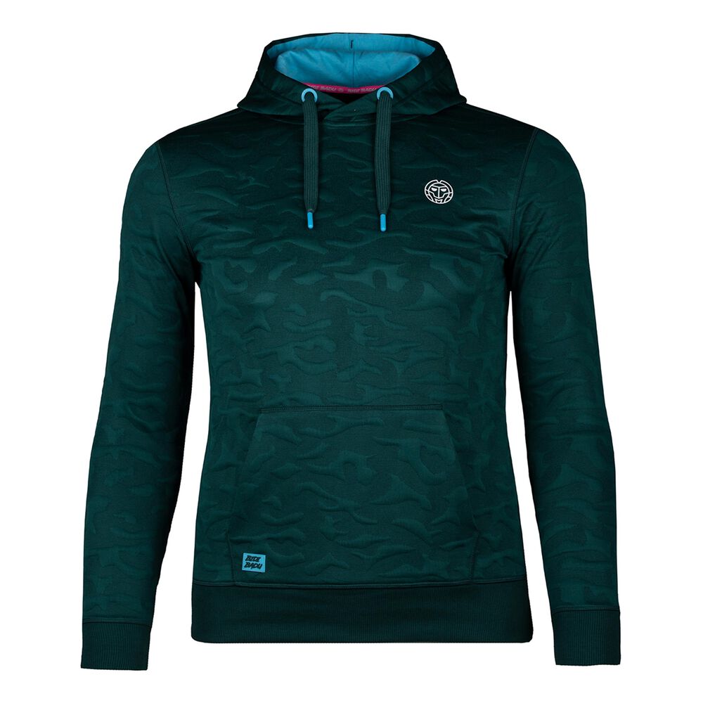 BIDI BADU Hani Lifestyle Sweat à Capuche Hommes - Vert Foncé , Turquoise