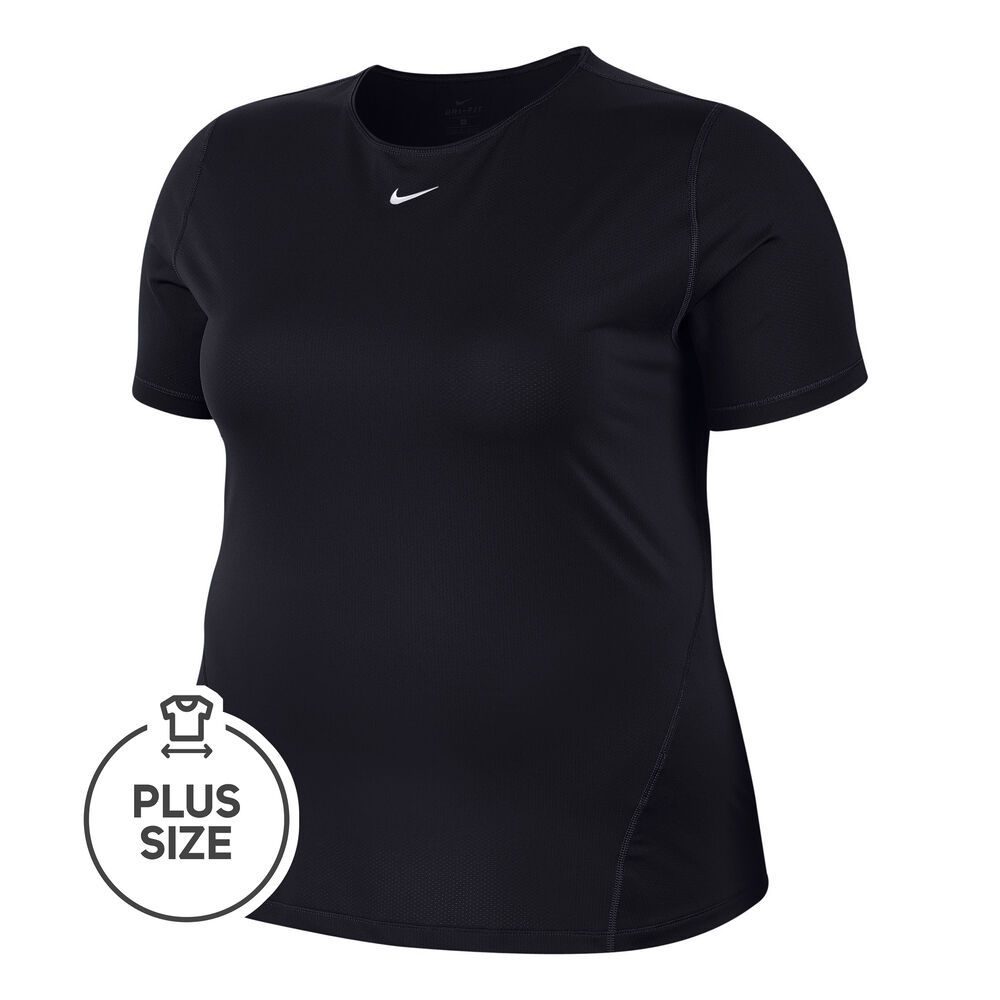 Nike Pro All Over Mesh Plus Size T-shirt Femmes - Bleu Foncé