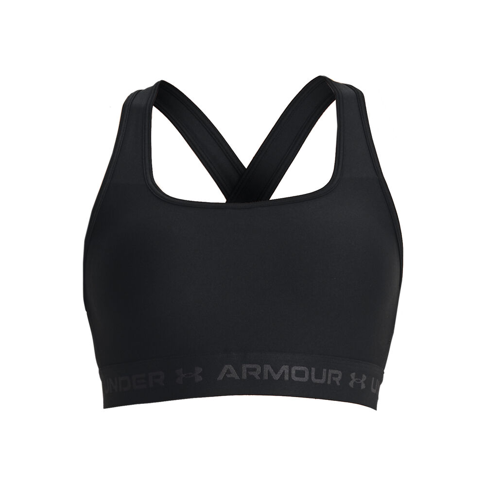 Under Armour Crossback Mid Soutien-gorge Sport Femmes - Noir , Gris
