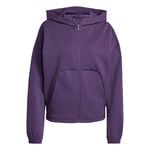 Vêtements adidas adidas Fit SL Full-Zip Gilet en coton Femmes-violet