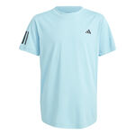 Vêtements adidas adidas Club 3 Stripes T-shirt Garçons - turquoise, 